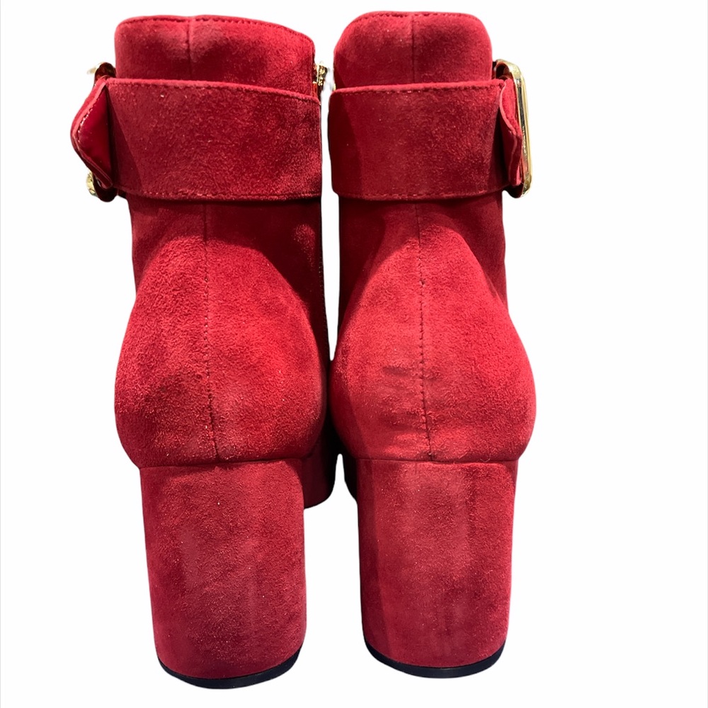 Marc Fisher Suede Buckle Ankle Boots - Rymona  8.5W   0407 - Picture 8 of 10